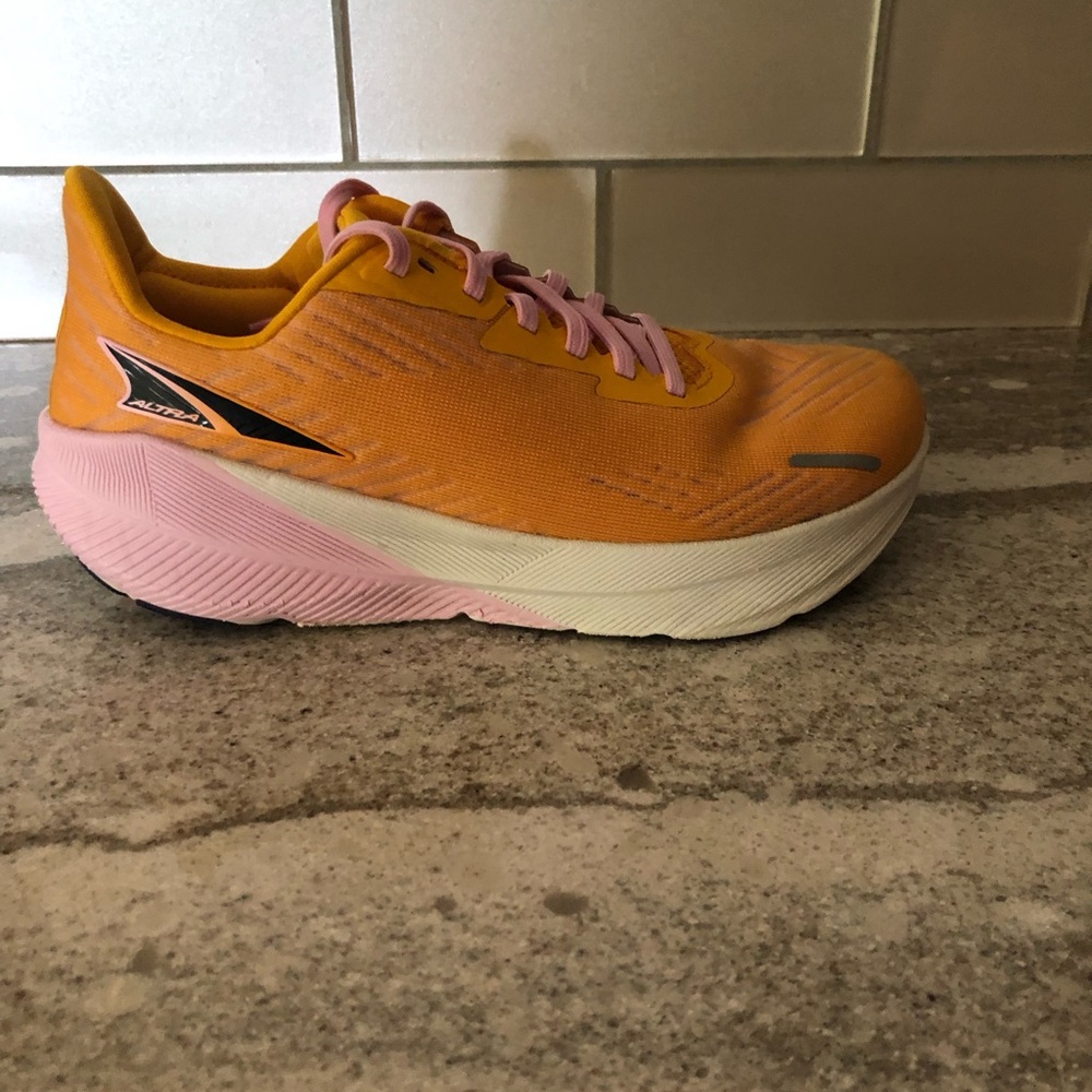 Altra Women's AWD Experience Orange and Pink Athletic Shoes women